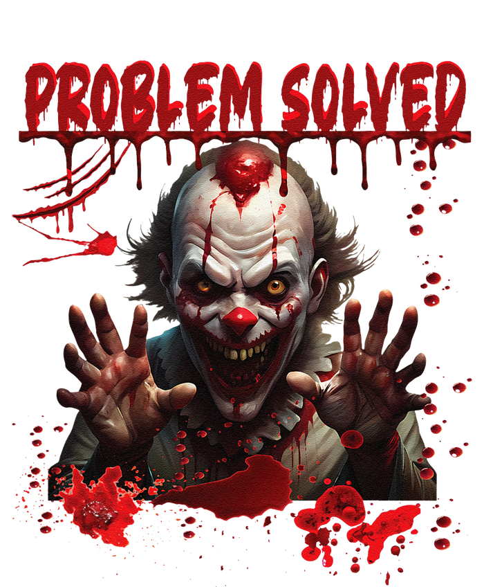 Problem Solved Bloody Hands Costume Clown Halloween Valucap Bio-Washed Visor