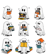 Funny Ghost Book Reading Halloween Books Lover Teacher Sustainable Beanie