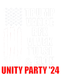 Trump Vance Rfk Vivek Tulsi & Elon Unity Party 24 T-Shirt