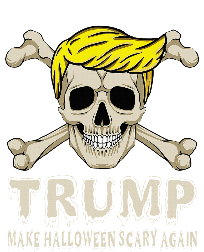 Skeleton Trump Make Halloween Scary Again America Great 24 T-Shirt