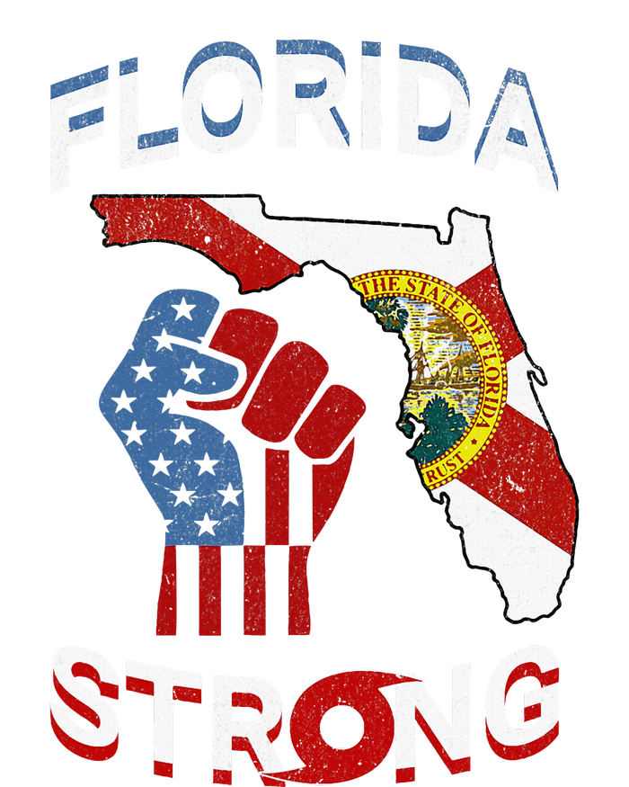 Florida Strong Pride Support Floridians Florida Flag T-Shirt