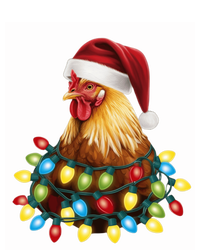 Santa Funny Xmas Tree Chicken Hilarious Christmas Performance Sprint T-Shirt