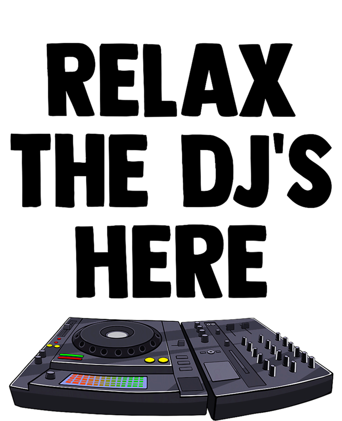 Relax The DjS Here Turntable Music Equalizer Sweatshirt