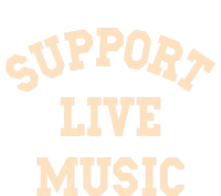 Support Live Music Musicians Concertgoers Music Lovers Sweatshirt Cinch Pack Bag