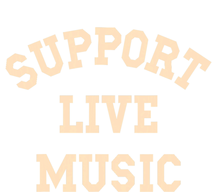 Support Live Music Musicians Concertgoers Music Lovers Sweatshirt Cinch Pack Bag