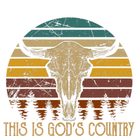 This Is GodS Music Country Outfit Bull Skulls Western Howdy Tank Top