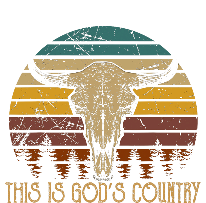 This Is GodS Music Country Outfit Bull Skulls Western Howdy Tank Top