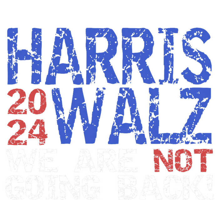 Harris Walz 2024 We Are Not Going Back Support Kamala Harris Dry Zone Grid Polo