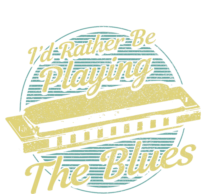 Style Musician Harmonica Blues T-Shirt