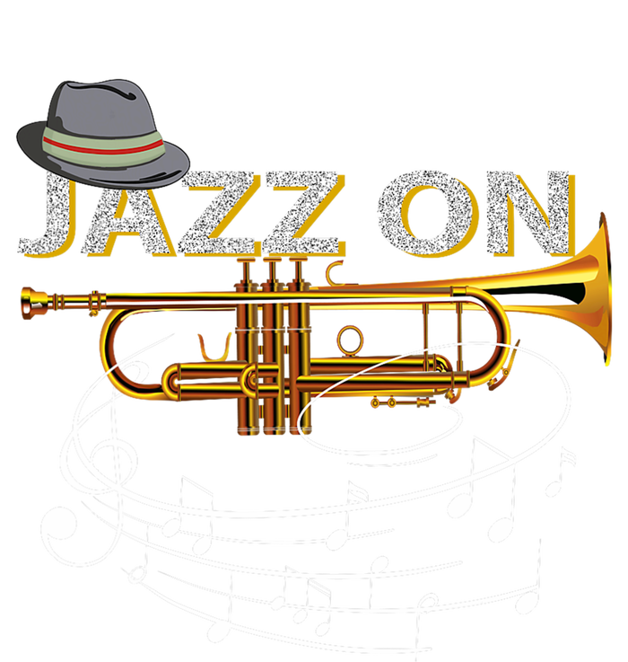 Jazz On Trumpet Player Blues Music Lovers Jazz Band Valucap Bio-Washed Visor