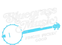 Bluegrass Music Finger Pickin Good Banjo Design Graphic T-Shirt