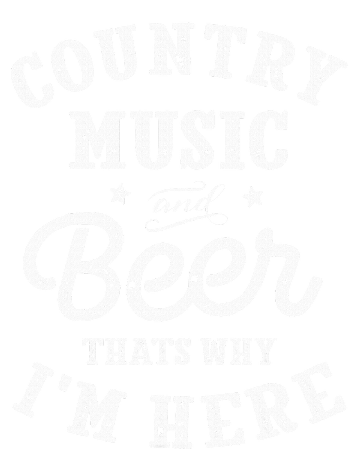 Country Music And Beer ThatS Why IM Here Guitar Guitarist T-Shirt