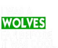 Chris Gustafson Wearing I Was A Wolves Fan Before It Was Cool T-Shirt