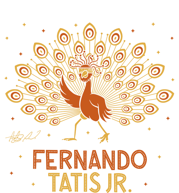 Fernando Tatis Jr. Dancing Peacock T-Shirt