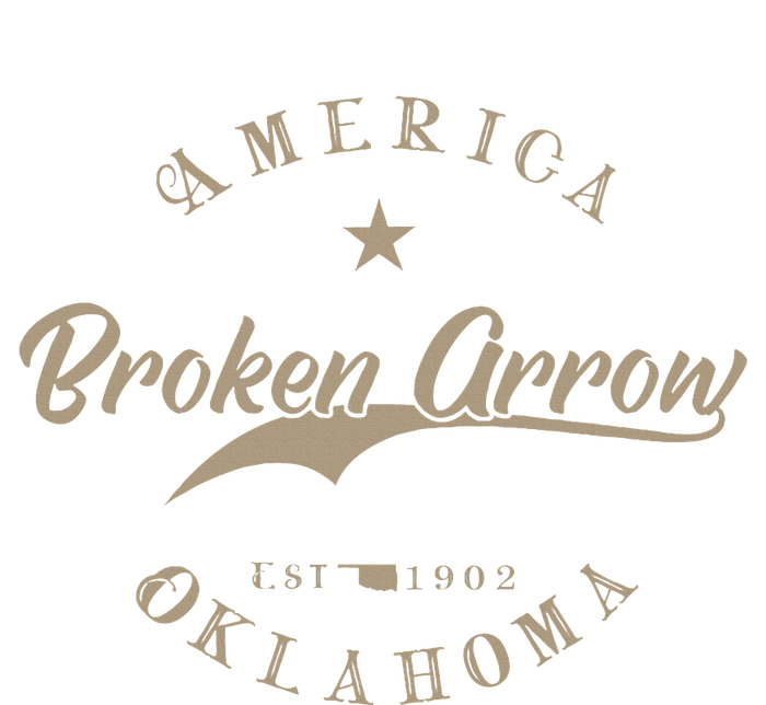 Broken Arrow Ok Oklahoma Tie-Dye T-Shirt