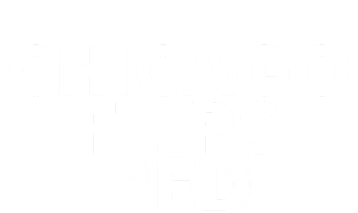 Zoe Leigh Chicago Flips Red Sustainable Bucket Hat