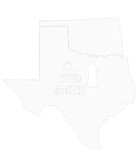 Funny IM With Stupid Oklahoma Arrow From Texas Ceramic Star Ornament