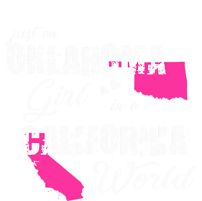 Funny Oklahoma S Just An Oklahoma Girl In A California Baby Long Sleeve Bodysuit