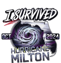 I Survived Hurricane Milton 2024 Short Acrylic Beanie