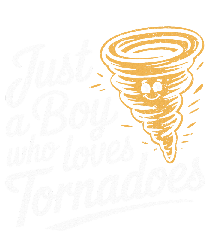 Just A Boy Who Loves Tornadoes Hurricane Weather Chaser T-Shirt