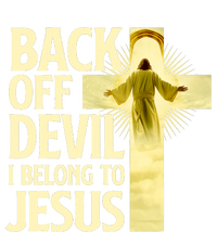 Back Off Devil I Belong To Jesus Cross Christian Believer T-Shirt