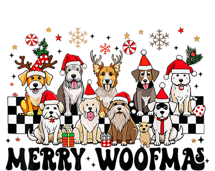 Dog Christmas Merry Woofmas Dog Lover New Year Poster