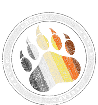 Bear Paw In Colors Of Bear Community Gay P.R.I.D.E Bear T-Shirt