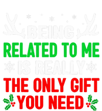 Being Related To Me Funny Christmas Family T-Shirt