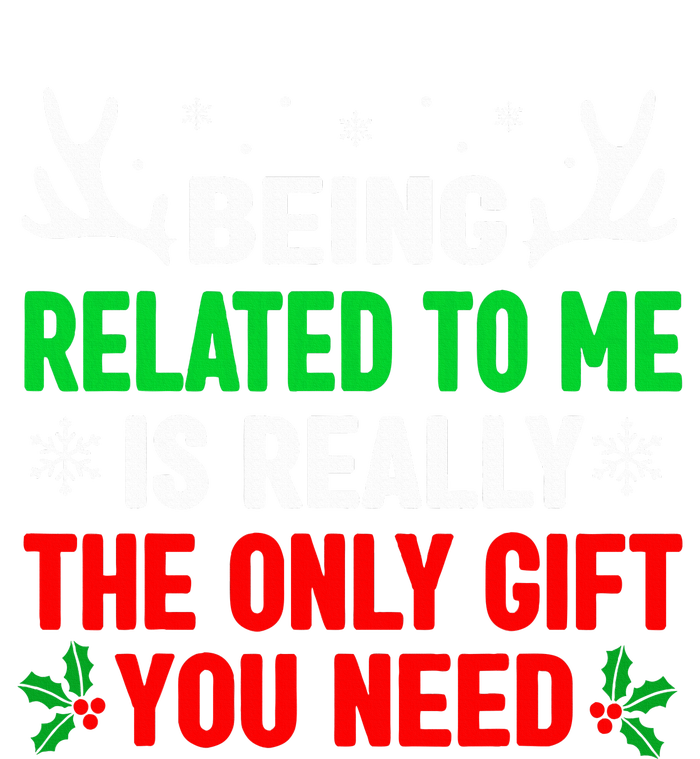 Being Related To Me Funny Christmas Family T-Shirt