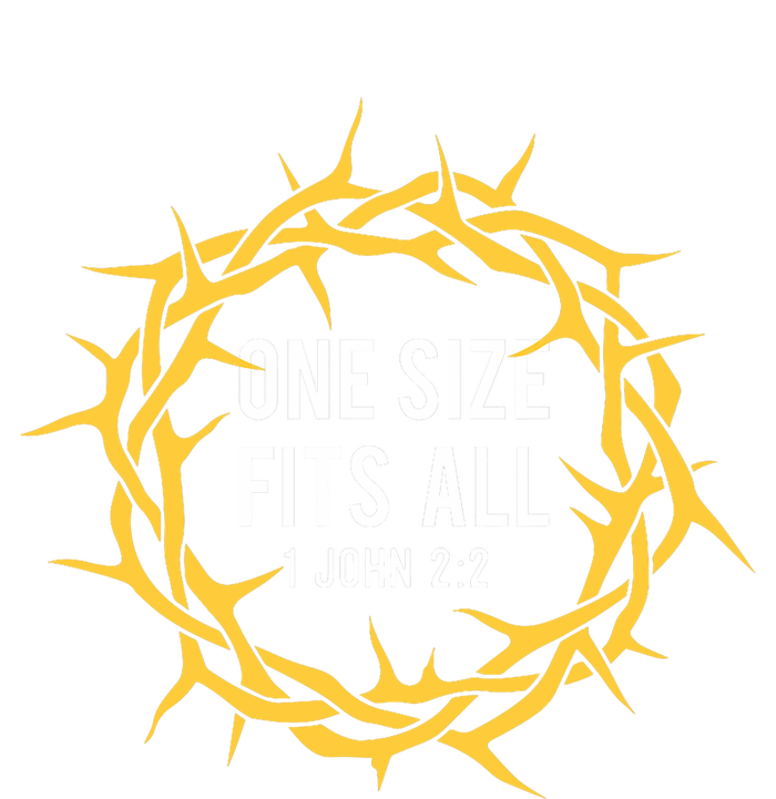 One Size Fits All Bible Christian Faith Jesus Christ High Crown Mesh Back Trucker Hat