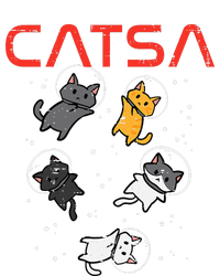 Catsa Cat Astronauts Kitten Space T-Shirt