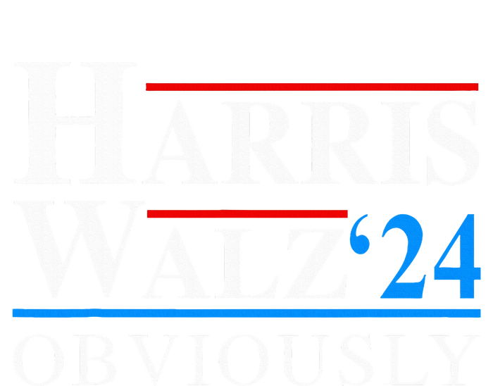 Harris Walz 2024 Obviously Kamala Harris Tim Waltz T-Shirt