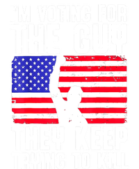 Us Flag Im Voting For The Guy They Keep Trying To Kill Gift Toddler Sweatshirt