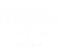 Ferndale Michigan Mi Vintage Athletic Sports Women's V-Neck T-Shirt