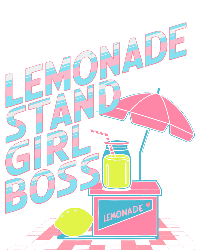 Cute Lemonade Stand Girl Boss Lemonade Stand Girl T-Shirt