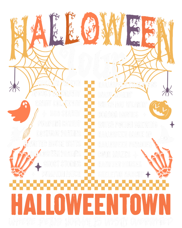 Halloween Tour Official Front And Back T-Shirt