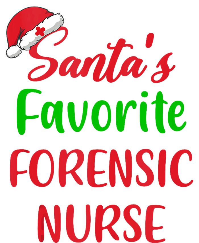 Santas Favorite Forensic Nurse Funny Christmas T-Shirt