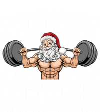 Merry Fitmas Funny Santa Fitness Gym Workout Ugly Christmas Gift T-Shirt