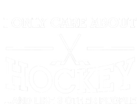 Sport Hockey Gifts Idea For I Only Care About Hockey Softstyle Adult Sport Polo