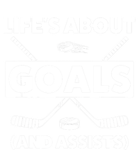 Funny Ice Hockey For Boy Lifes About Goals Gift T-Shirt