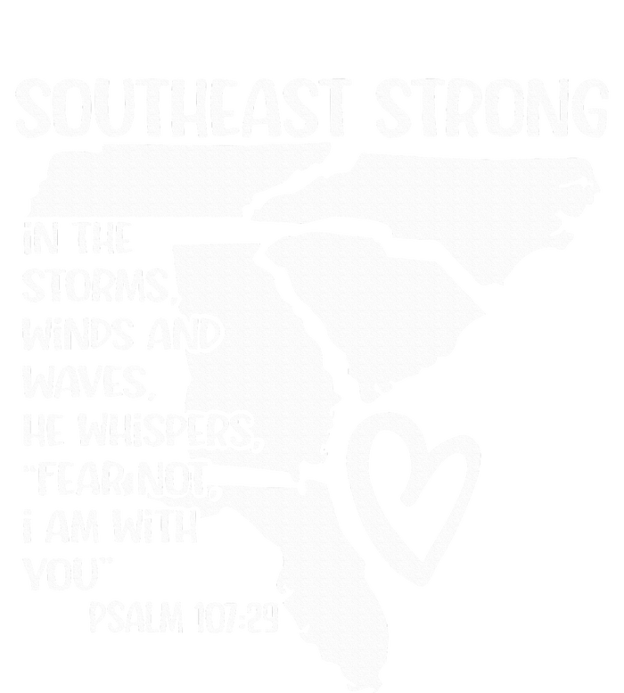 Southeast Strong In The Storms Winds And Waves He Whispers Yupoong Adult 5-Panel Trucker Hat