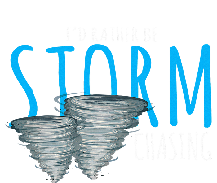 ID Rather Be Storm Chasing Tornado Chaser Hooded Wearable Blanket