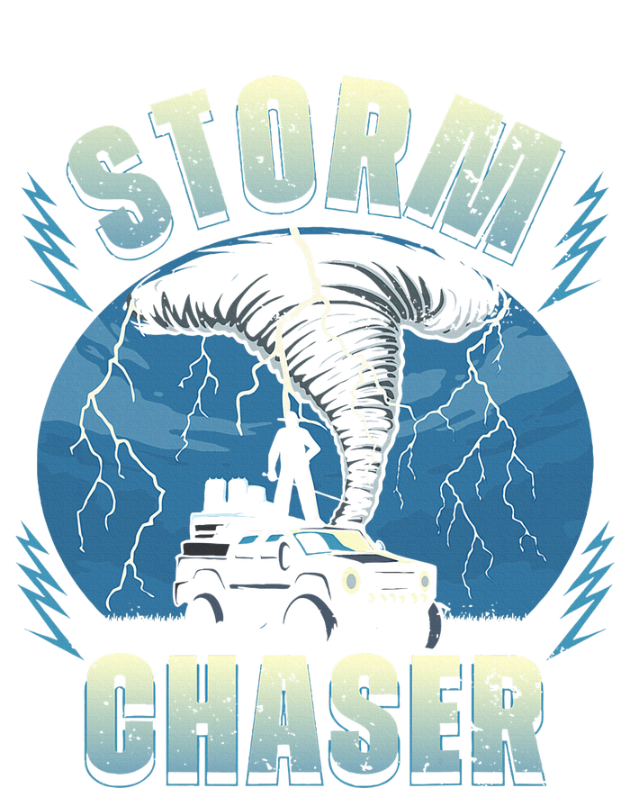 Tornado Chaser Extreme Weather Meteorologist Hunter Off Road Women's Pullover Hoodie