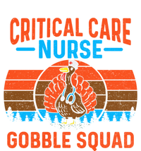 Critical Care Nurse Gobble Squad Turkey Thanksgiving Nurses Gift Ladies Essential Flowy Tank