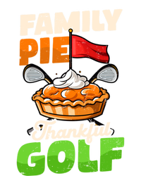 Family Pie Thankful Golf Design Thanksgiving Golf Gift T-Shirt