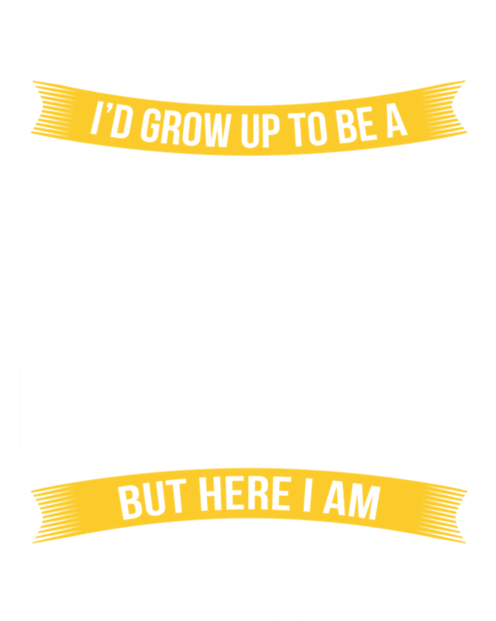 Funny Field Hockey Coach Gift Appreciation Thank You Gift Tall Hoodie