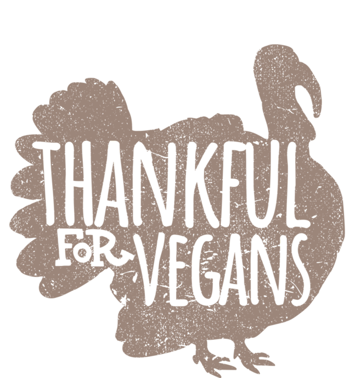 Funny Turkey Thankful For Vegans Vegan Vegetarian Vegetables Gift Sweatshirt Cinch Pack Bag