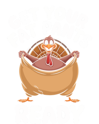 Get Your Fat Pants Ready Funny Thanksgiving Turkey Great Gift Short Acrylic Beanie