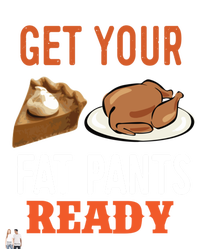 Get Your Fat Pants Ready Thanksgiving Cool Gift Pom Pom 12in Knit Beanie