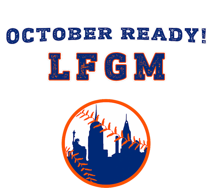 Baseball October Ready Lfgm Graphic T-Shirt